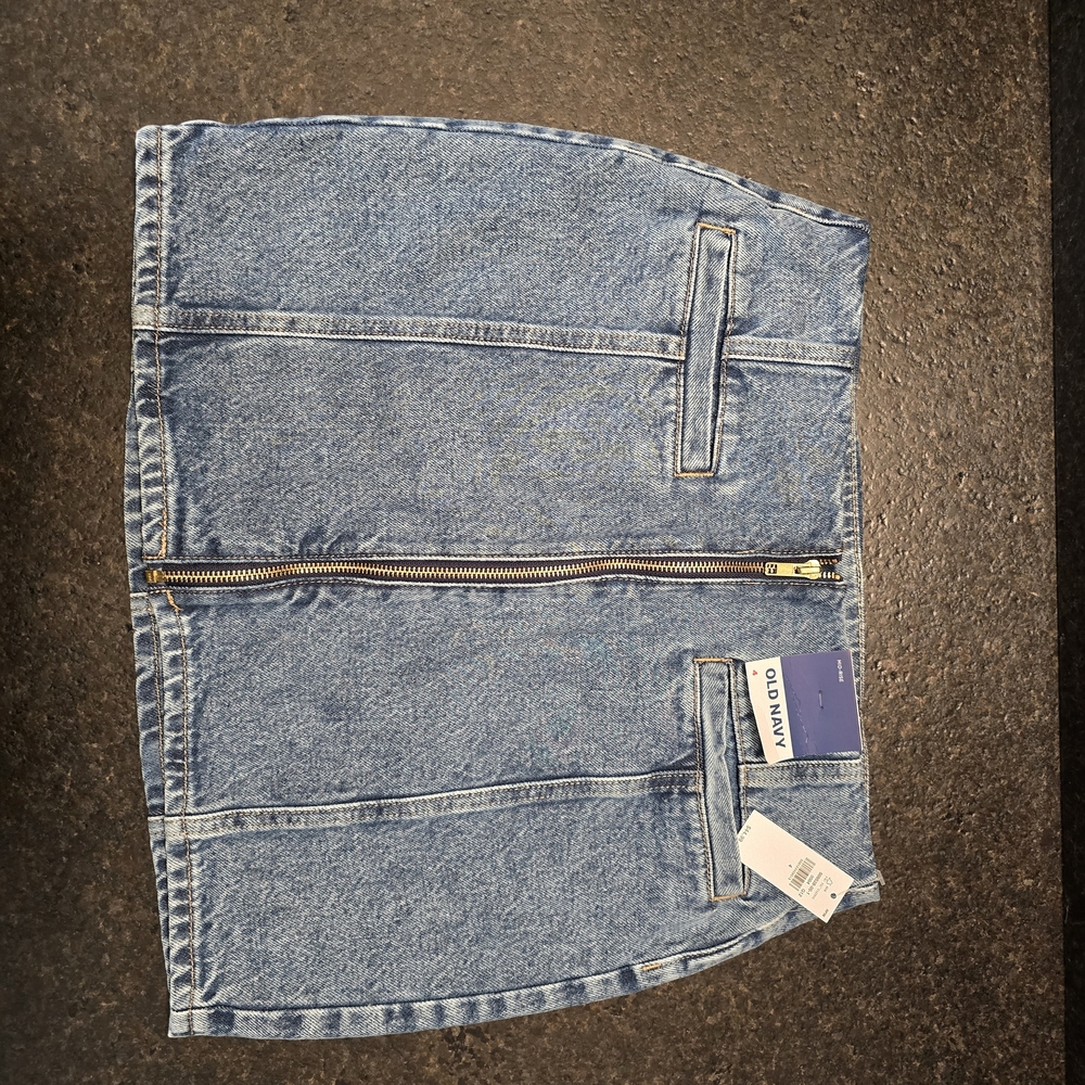 Old Navy Blue Denim Skirt